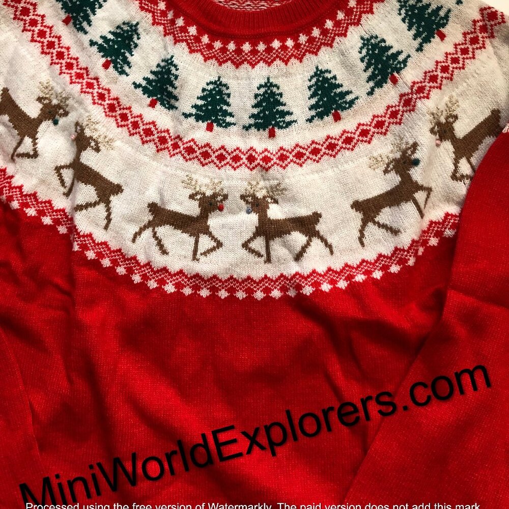 NWOT Boden Edie Holiday Fair Isle Crewneck Sweater - Picture 9 of 11